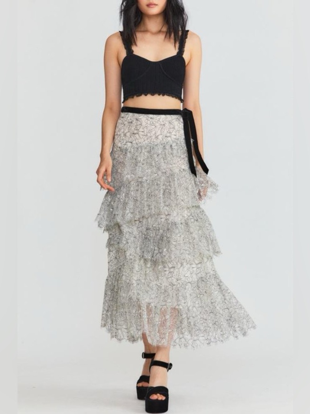 LoveShackFancy Merado Skirt